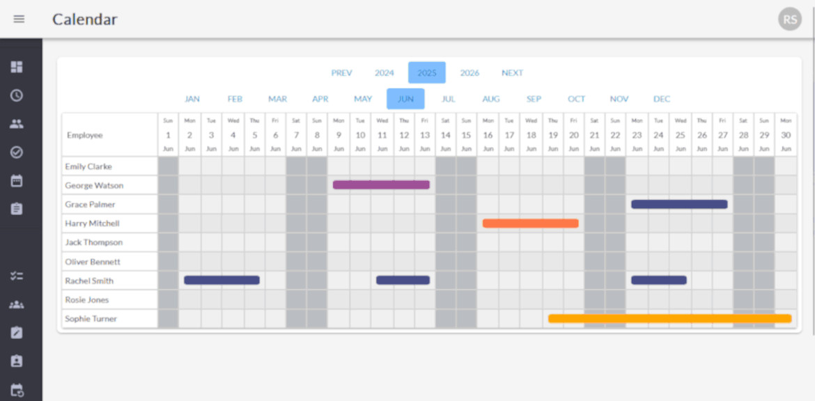 Simple Leave cloud platform