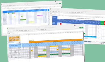 Excel leave trackers comparison